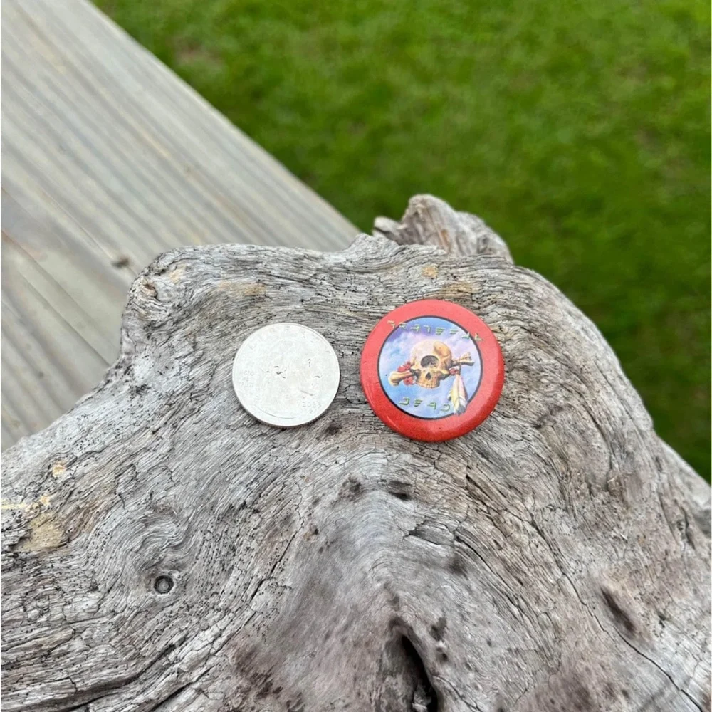 Vintage Grateful Dead Hat Pin Lapel Pin Deadhead
